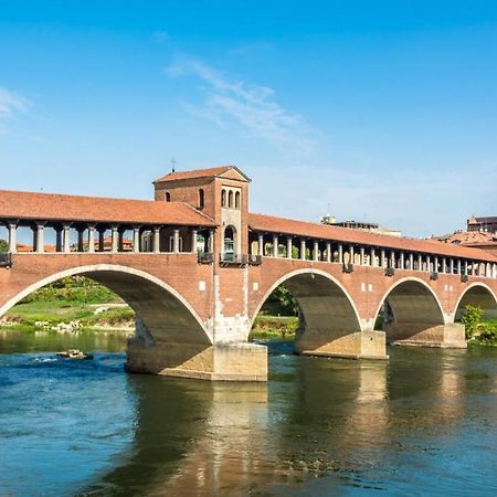 Casa Teo Pavia Citta Apartment Bagian luar foto